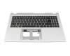 Tastatur inkl. Topcase DE (deutsch) schwarz/silber original für Acer Aspire 3 (A315-24P)