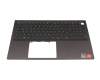 7K5RR Original Dell Tastatur inkl. Topcase DE (deutsch) schwarz/grau mit Backlight