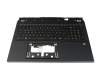 6B.QVEN7.011 Original Acer Tastatur inkl. Topcase DE (deutsch) schwarz/schwarz mit Backlight
