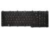 Tastatur DE (deutsch) schwarz original für Toshiba Qosmio F60-10M