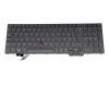 102-21G86LHB01 Original Lenovo Tastatur DE (deutsch) grau mit Backlight und Mouse-Stick