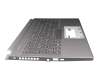 12000023KA02 Original Acer Tastatur inkl. Topcase DE (deutsch) grau/grau mit Backlight
