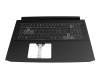 13104EB2K202 Original Acer Tastatur inkl. Topcase CH (schweiz) schwarz/schwarz mit Backlight