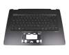 13N0-F8A0901 Original Acer Tastatur inkl. Topcase DE (deutsch) schwarz/schwarz mit Backlight