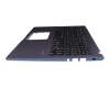 13N1-CEA1301 Original Asus Tastatur inkl. Topcase DE (deutsch) schwarz/blau
