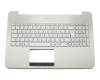 13NB09P1P03011 Original Asus Tastatur inkl. Topcase DE (deutsch) silber/silber mit Backlight