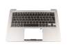 13NB0CP1AM0201 Original Asus Tastatur inkl. Topcase DE (deutsch) schwarz/silber mit Backlight
