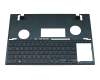 13NB0V20M02011 Original Asus Tastatur inkl. Topcase DE (deutsch) blau/blau mit Backlight