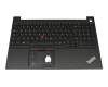 14354467 Original Lenovo Tastatur inkl. Topcase DE (deutsch) schwarz/schwarz mit Backlight und Mouse-Stick