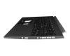 14900249KA01 Original Acer Tastatur inkl. Topcase CH (schweiz) schwarz/grau mit Backlight