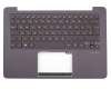 16A9UA16AT622M Original Asus Tastatur inkl. Topcase DE (deutsch) schwarz/schwarz mit Backlight