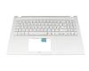 1KAHZZG010U Original Asus Tastatur inkl. Topcase DE (deutsch) silber/silber