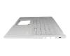1KAHZZG010U Original Asus Tastatur inkl. Topcase DE (deutsch) silber/silber