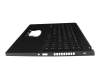 1KAJZZG022J Original Quanta Tastatur inkl. Topcase DE (deutsch) schwarz/schwarz mit Backlight