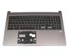 1KAJZZG061P Original Acer Tastatur inkl. Topcase DE (deutsch) schwarz/grau mit Backlight
