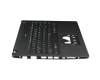 1KAJZZG069J Original Acer Tastatur inkl. Topcase DE (deutsch) schwarz/schwarz mit Backlight