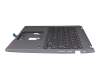 1KAJZZG65F Original Quanta Tastatur inkl. Topcase DE (deutsch) dunkelgrau/grau