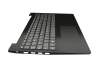 20A96801005BC Original Lenovo Tastatur inkl. Topcase DE (deutsch) grau/schwarz (glatt)