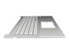 2346N00GN Original Asus Tastatur inkl. Topcase DE (deutsch) weiß/silber mit Backlight
