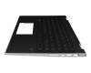 2H-BBJGMW63111 Original Primax Tastatur inkl. Topcase DE (deutsch) schwarz/schwarz mit Backlight