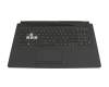 33NJFTAJN00 Original Asus Tastatur inkl. Topcase DE (deutsch) schwarz/transparent/schwarz mit Backlight