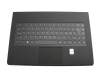 35039182 Original Lenovo Tastatur inkl. Topcase ND (nordic) schwarz/schwarz mit Backlight