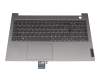 3QN006O Original Lenovo Tastatur inkl. Topcase FR (französisch) schwarz/grau mit Backlight