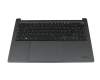 40089038 Original Medion Tastatur inkl. Topcase DE (deutsch) schwarz/schwarz mit Backlight