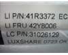 Lenovo 42Y8006 CABLE FRU Rear USB