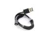 Micro-USB Daten- / Ladekabel schwarz 0,90m für Asus ROG Zephyrus S17 GX701LWS