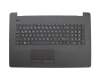 4600C71000111 Original HP Tastatur inkl. Topcase DE (deutsch) schwarz/schwarz mit grobem Muster