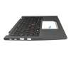 46M.0MCCS.0150 Original Lenovo Tastatur inkl. Topcase DE (deutsch) schwarz/grau mit Backlight und Mouse-Stick (no WWAN)