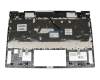 46M0G9CS0006 Original HP Tastatur inkl. Topcase DE (deutsch) silber/silber mit Backlight