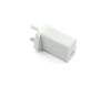 USB Netzteil 18 Watt UK Wallplug weiß original für Asus Fonepad 7 (ME373CG)
