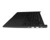 51HB1-GR-2412 Original Medion Tastatur inkl. Topcase DE (deutsch) schwarz/schwarz mit Backlight