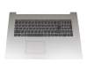 5CB0N96307 Original Lenovo Tastatur inkl. Topcase DE (deutsch) grau/silber