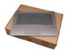 5CB0P29429 Original Lenovo Tastatur inkl. Topcase DE (deutsch) grau/bronze mit Backlight (ohne Fingerprint)