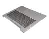 5CB0R07538 Original Lenovo Tastatur inkl. Topcase DE (deutsch) grau/silber mit Backlight
