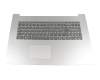 5CB0R20191 Original Lenovo Tastatur inkl. Topcase DE (deutsch) grau/silber
