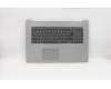 Lenovo 5CB0S17184 C-Abdeckung mit Tastatur, Englisch (US, Euro), Platingrau, Ohne_Hintergrundbeleuchtung
