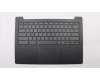 Lenovo 5CB0S72847 C-Abdeckung mit Tastatur, USA – Englisch, Grau, Ohne_Hintergrundbeleuchtung