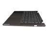 5CB0U43958 Original Lenovo Tastatur inkl. Topcase FR (französisch) grau/grau mit Backlight