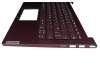 5CB0X55922 Original Lenovo Tastatur inkl. Topcase UK (englisch) lila/lila mit Backlight