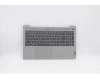 Lenovo 5CB0X56084 C-Abdeckung mit Tastatur, Tschechisch, Platingrau, Hintergrundbeleuchtung, Fingerabdruck