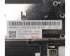 Lenovo 5CB0Y85381 C-Abdeckung mit Tastatur, Griechisch, Platingrau, Hintergrundbeleuchtung, Fingerabdruck