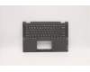 Lenovo 5CB0Y85483 C-Abdeckung mit Tastatur, Englisch (US, Euro), Grau, Ohne_Hintergrundbeleuchtung, Ohne_Fingerabdruckscanner