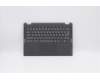 Lenovo 5CB0Z28146 C-Cover with keyboard, Belgian, Non-Backlight, UK