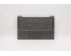 5CB1A13480 Lenovo Gehäuseoberseite C81YM Aluminium Schwarz FP Nicht hintergrundbeleuchtete Tastatur US International