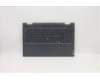 Lenovo 5CB1A22476 C-Cover with keyboard,Nordic,Storm Grey