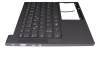 5CB1B05291 Original Lenovo Tastatur inkl. Topcase DE (deutsch) grau/grau mit Backlight